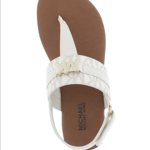 Michael kors Jaliyah logo thong sandal 13M toddler - Picture 4 of 5